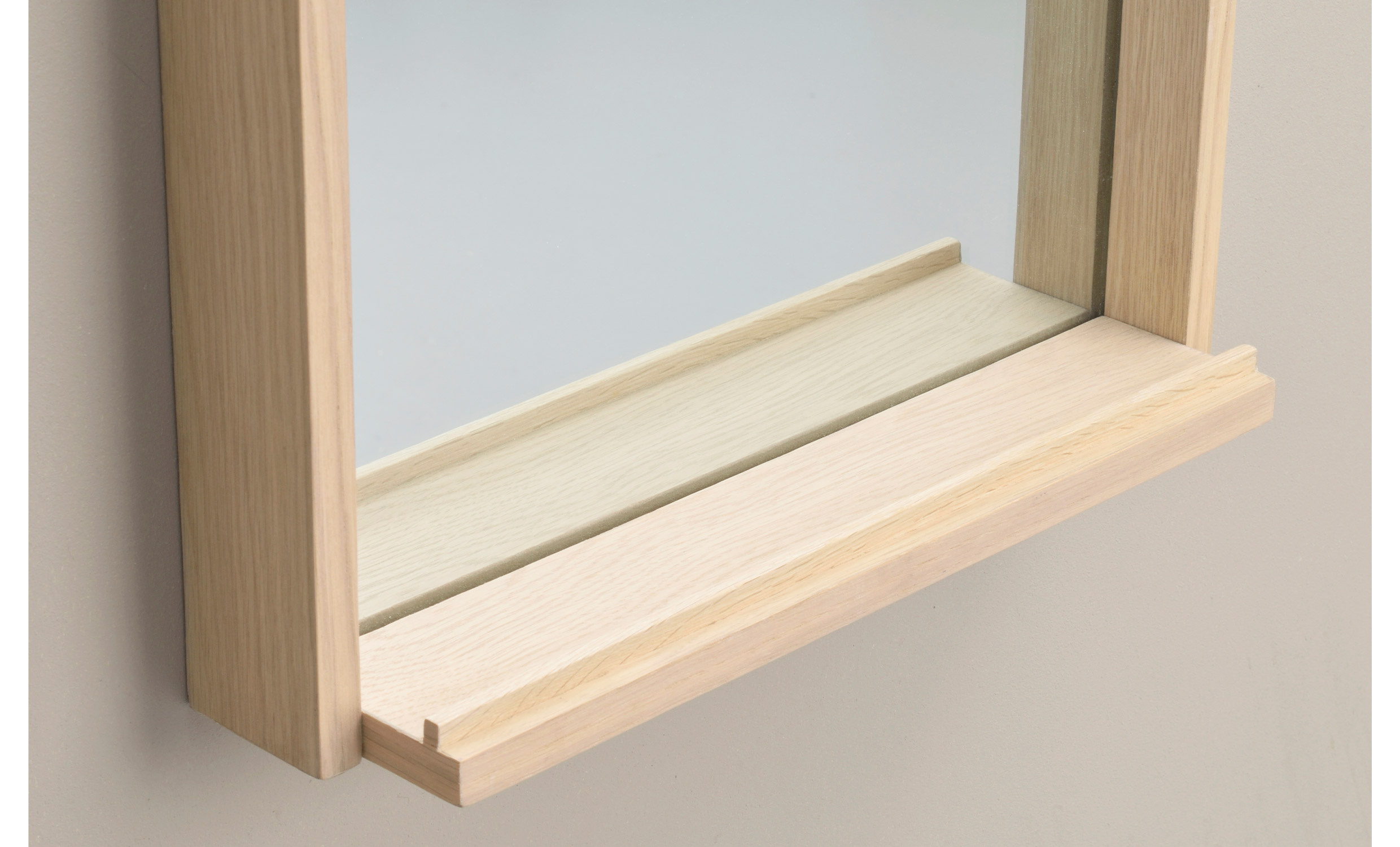 HILLMOND Spegel 40x60 Vitpigmenterad