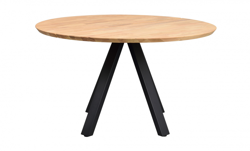CARRADALE Matbord 130 Ek/Svart i gruppen Matplats / Bord / Matbord hos SoffaDirekt.se (121218)