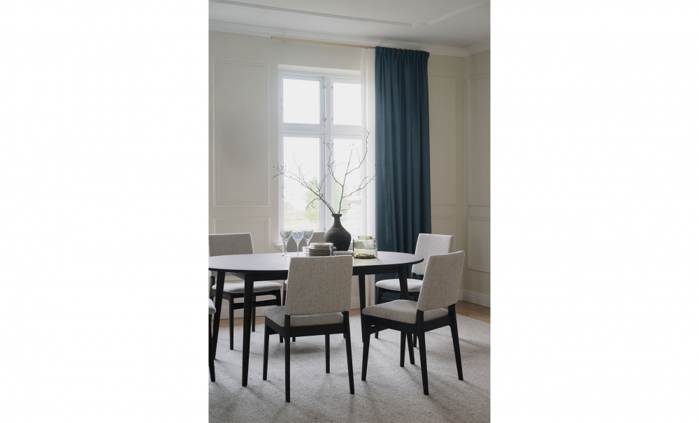 Bild nr 2 (MEDFORD Stol Ljusbeige, Brun Ek)