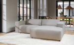 WILLARD soffa 3-sits-schäslong höger beige Byt till bild nr 2 (WILLARD soffa 3-sits-schäslong höger beige)