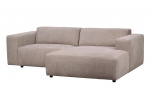 WILLARD soffa 3-sits-schäslong höger beige Byt till bild nr 3 (WILLARD soffa 3-sits-schäslong höger beige)