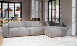 WILLARD soffa 4-sits-schäslong höger beige Byt till bild nr 2 (WILLARD soffa 4-sits-schäslong höger beige)