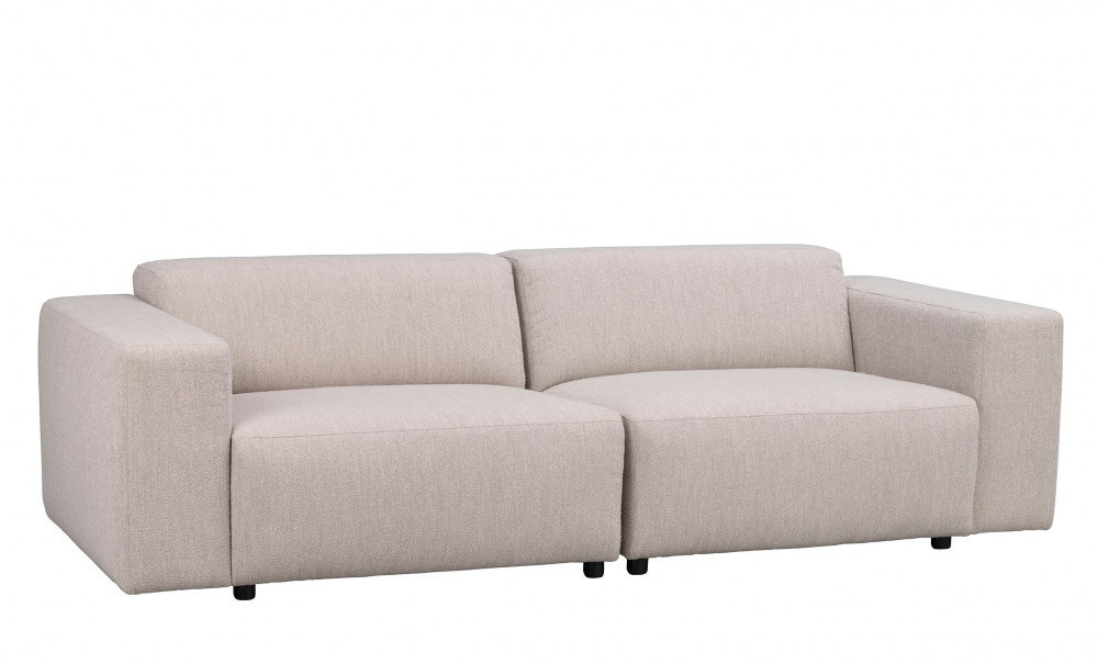 WILLARD soffa 3-sits ljusbeige i gruppen Vardagsrum / Soffor / 3-sits soffor hos SoffaDirekt.se (121330)