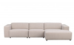 WILLARD soffa 4-sits-schäslong höger ljusbeige Byt till bild nr 1 (WILLARD soffa 4-sits-schäslong höger ljusbeige)