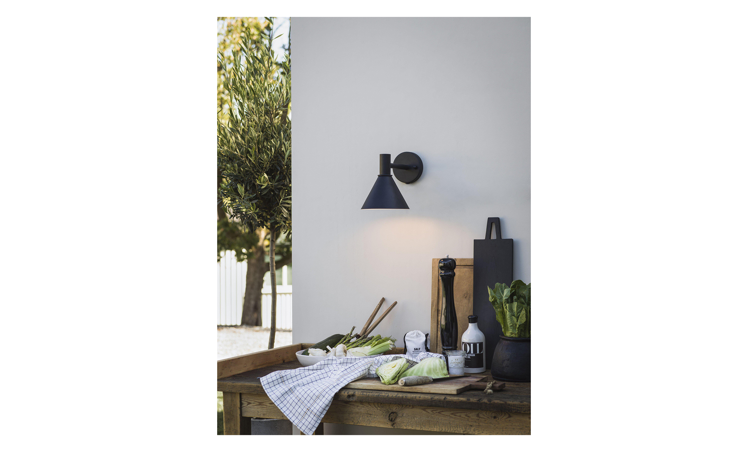MINITRIPP Utomhuslampa 30 cm Gr 
