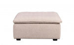 RAWLINS fotpall beige