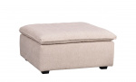 RAWLINS fotpall beige