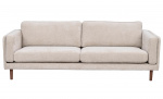 BRADEN 3-sitssoffa Ljusbeige/Brun Byt till bild nr 1 (BRADEN 3-sitssoffa Ljusbeige/Brun)