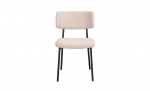 Byt till bild nr 1 (HERBSTER Stol Beige, Metall Svart)