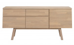 Byt till bild nr 1 (CLEARDALE Sidobord 170 Vitpig Ek)