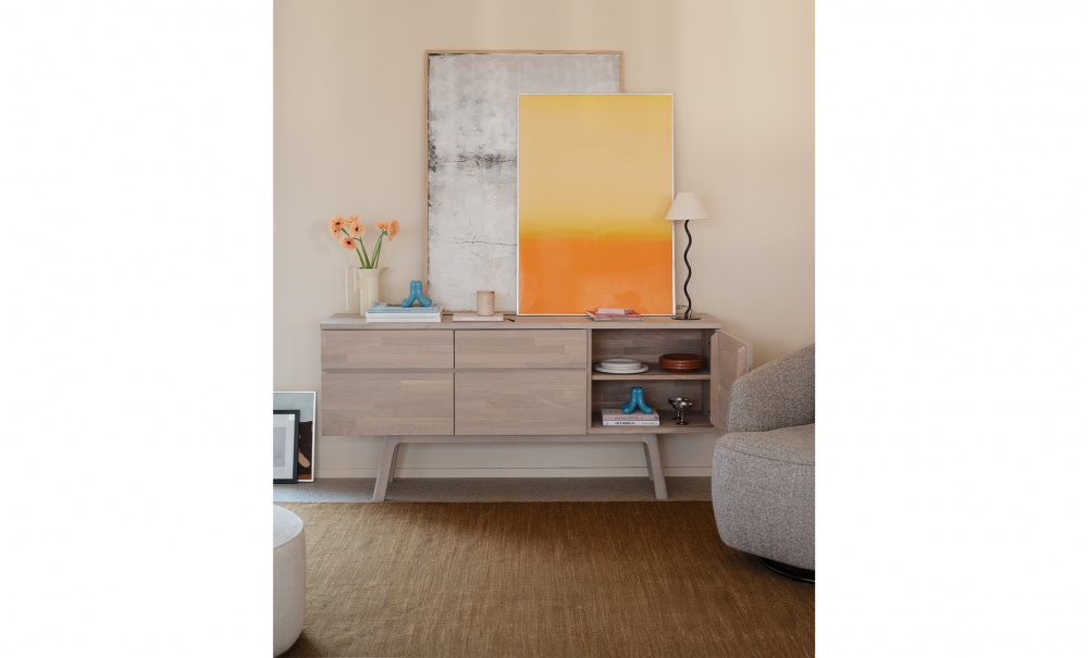 Bild nr 2 (CLEARDALE Sidobord 170 Vitpig Ek)