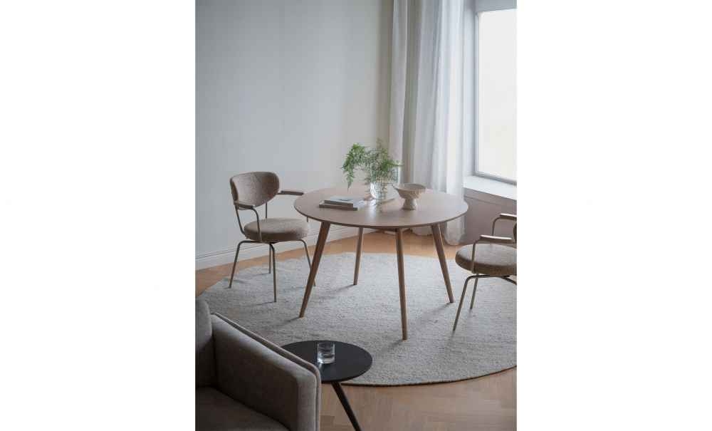 Bild nr 2 (MERRICK Karmstol Mörkbeige, Metal Beige)