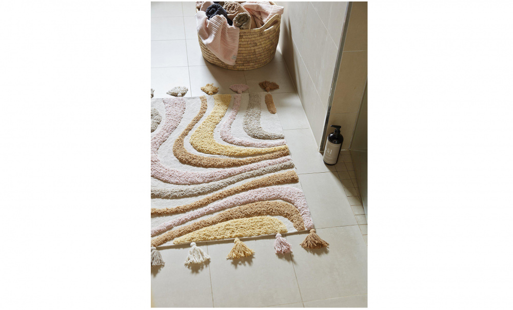 SWIRL Badrumsmatta 60x90 i gruppen Mattor & Textil / Mattor hos SoffaDirekt.se (1331-91-999)