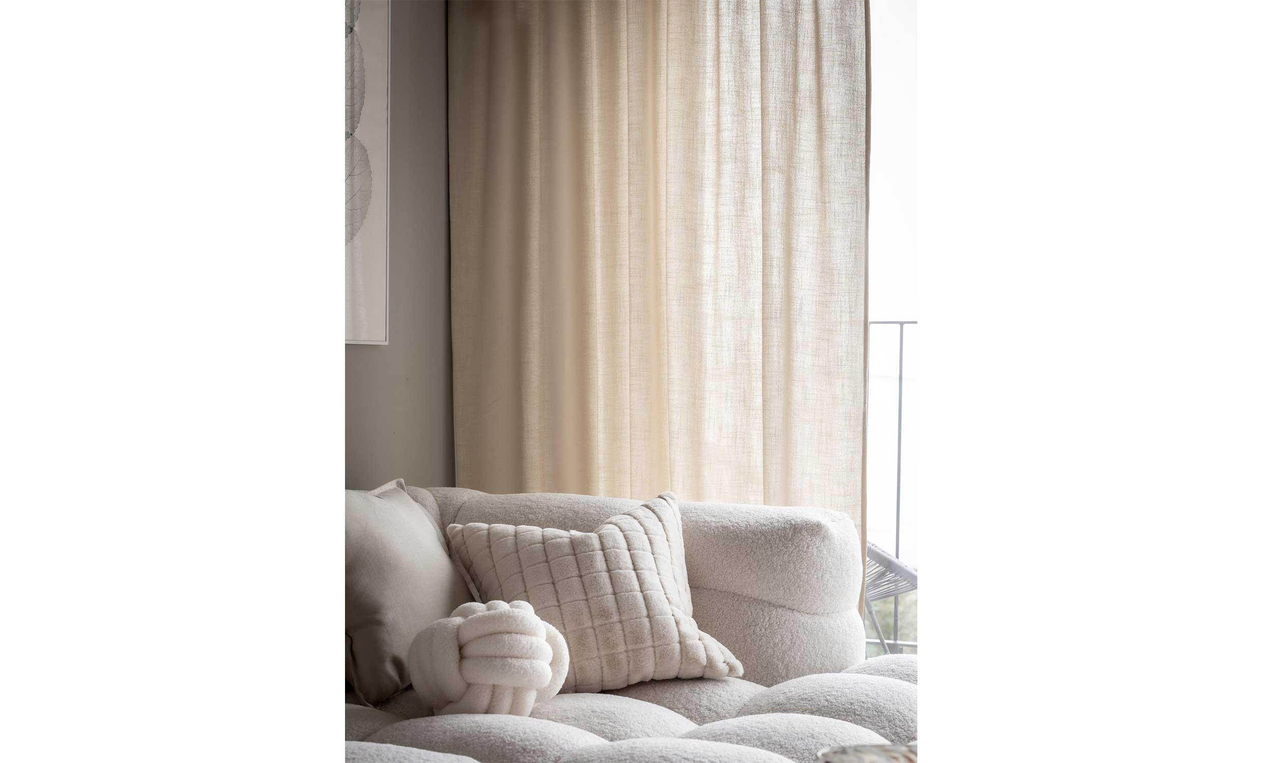 CECIL Gardin 2P Lin 2x145x260cm