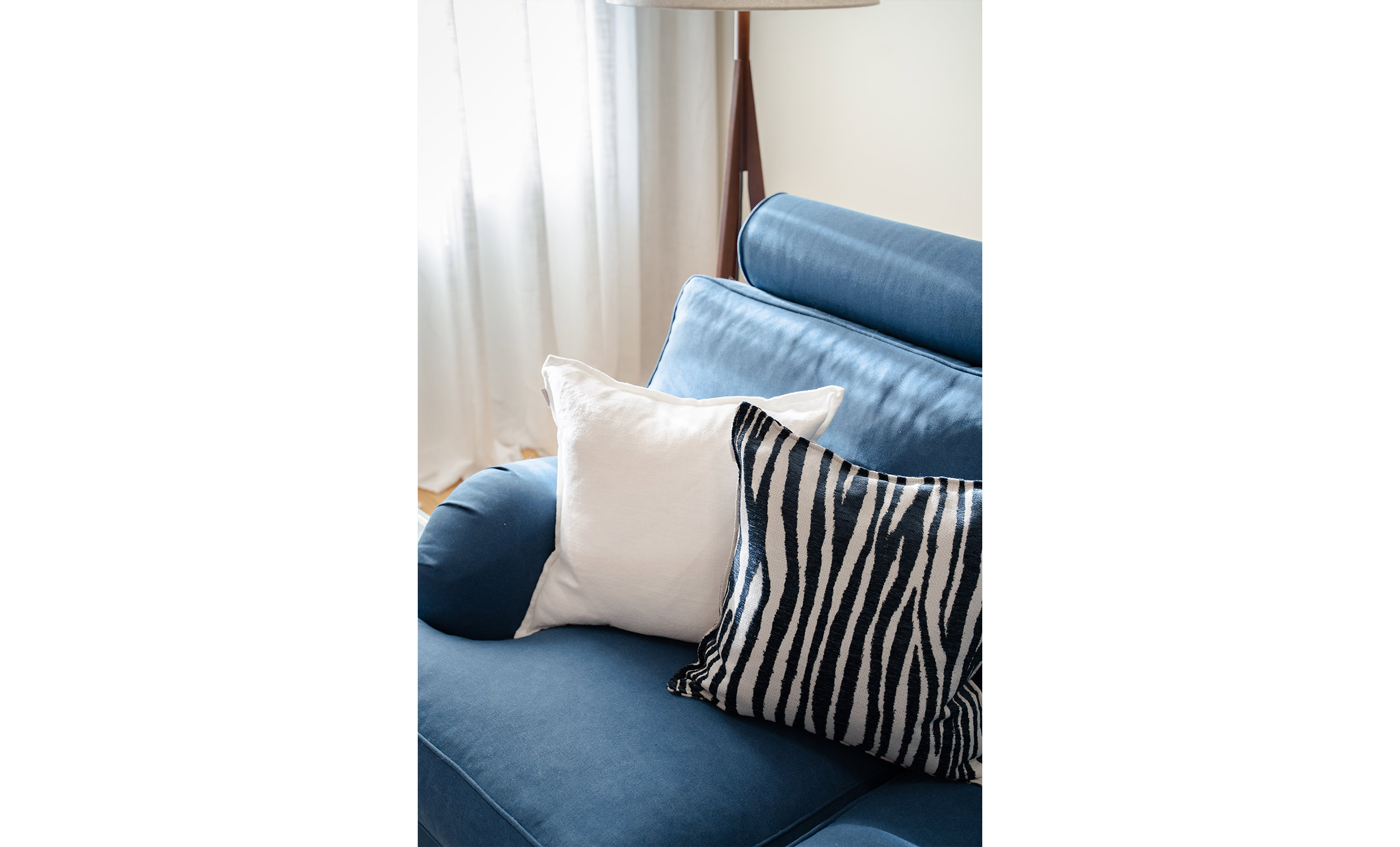 CECIL Kuddfodral 45x45 Offwhite