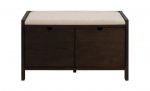 Byt till bild nr 1 (HILLMOND Bänk Beige, Brun Ek)