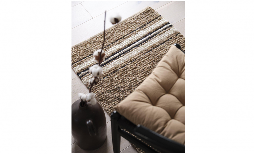 JOLIN Matta 70x240 Natur i gruppen Mattor & Textil / Mattor / Jutemattor hos SoffaDirekt.se (1366-96-125)