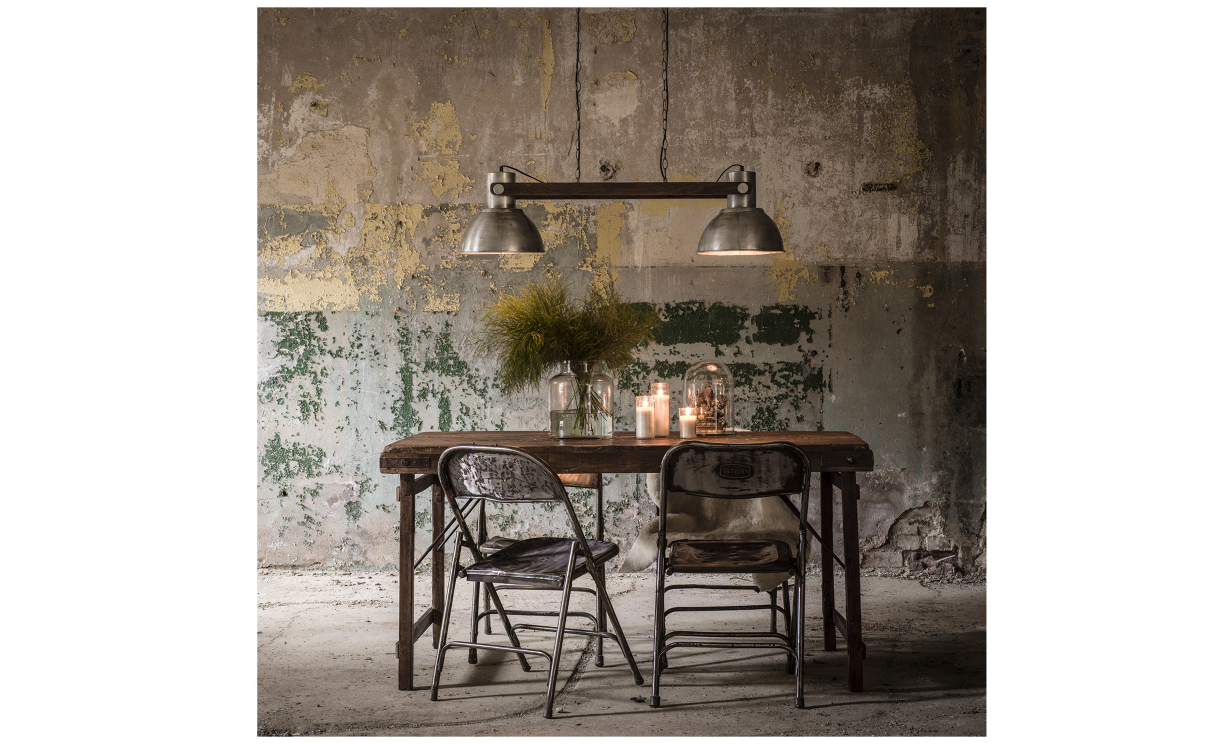 ASHBY Taklampa Silver
