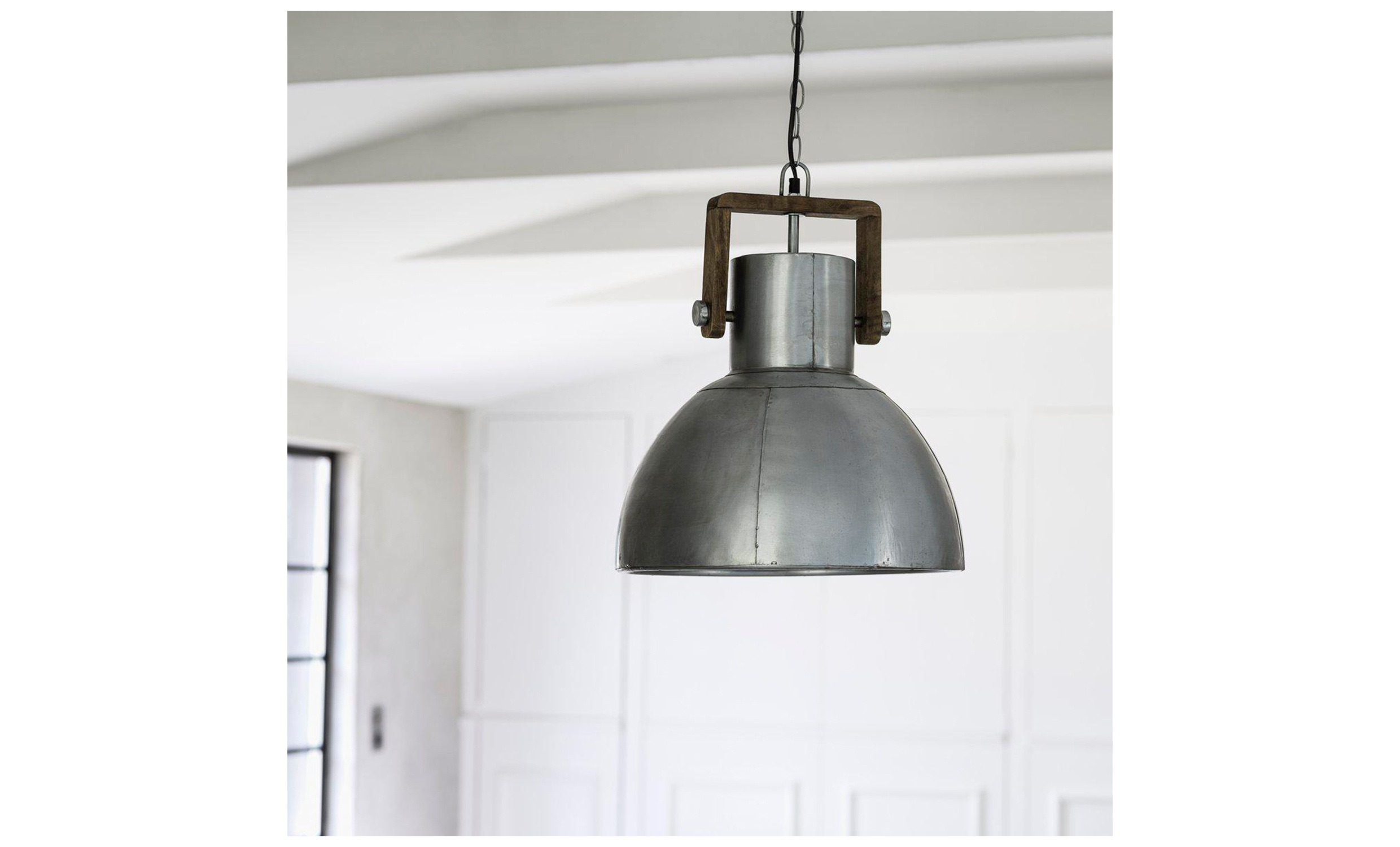 ASHBY Taklampa Singel Pale Silver H45