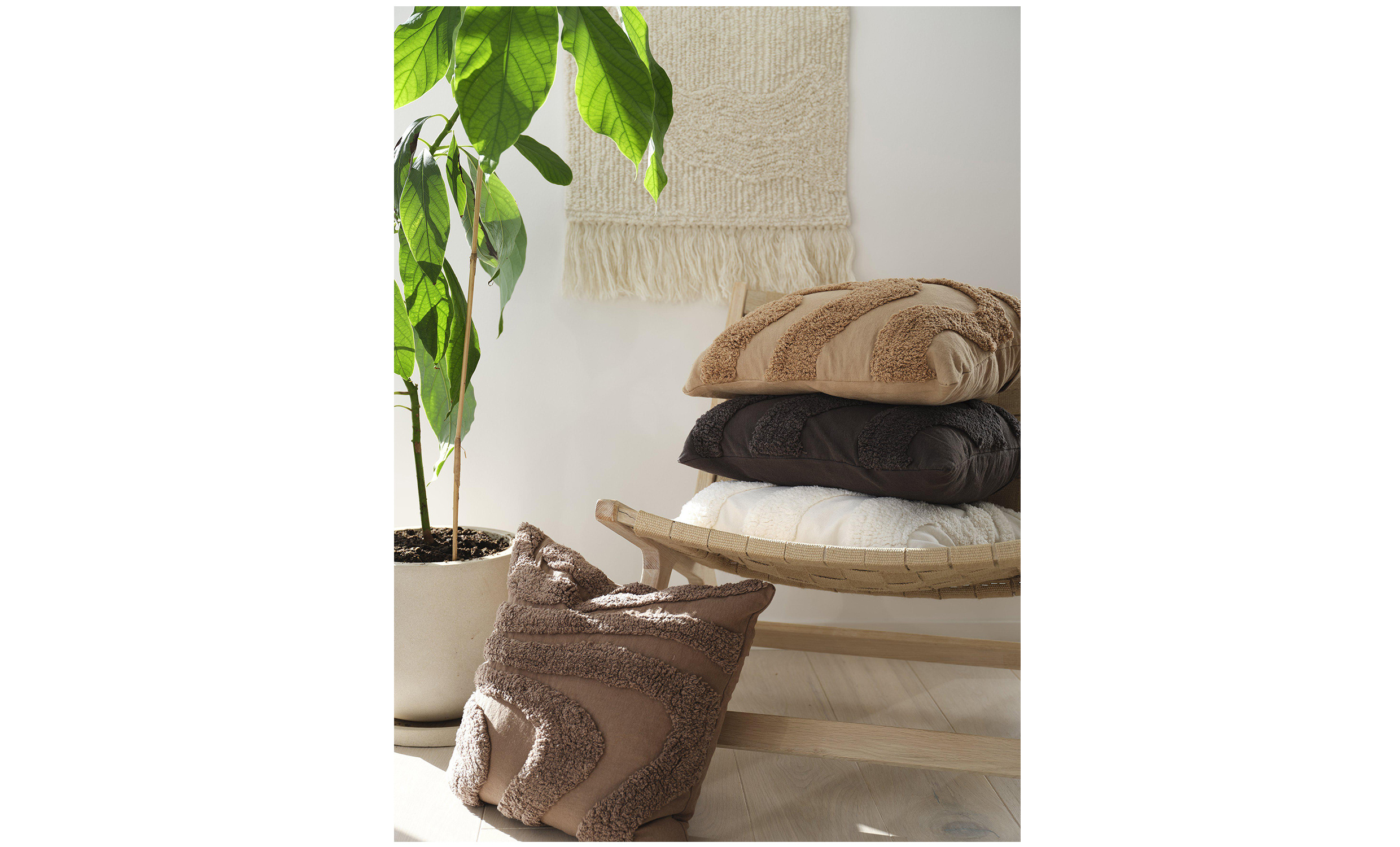 SVEA Kuddfodral 45x45 Iskaffe
