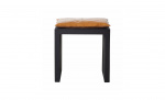 RIB set pall svartlackat brun skinndyna