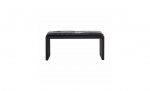 RIB set bnk svartlackat svart skinndyna