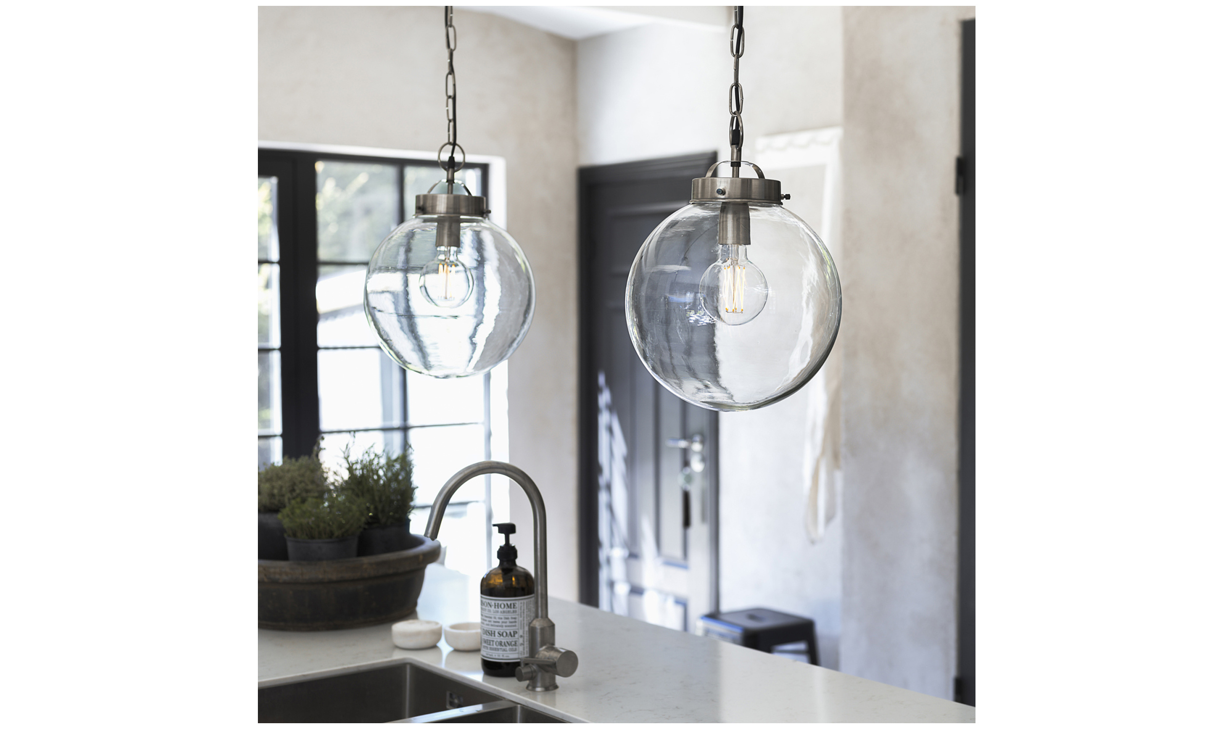 NORMADY Taklampa Silver 40 cm