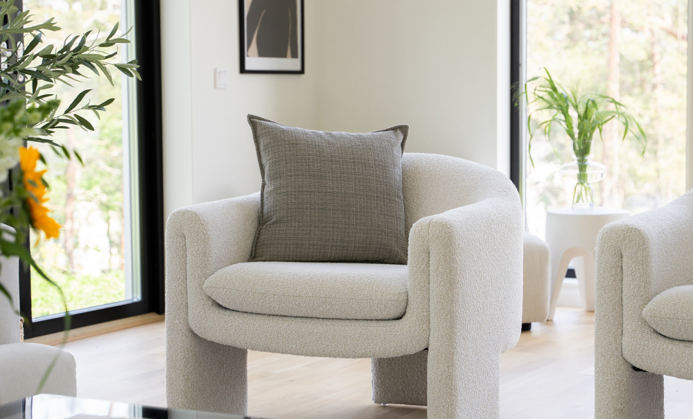 SMITH Kuddfodral 50x50 Nougat i gruppen Mattor & Textil / Prydnadskuddar / Kuddfodral hos SoffaDirekt.se (1510-47-022)