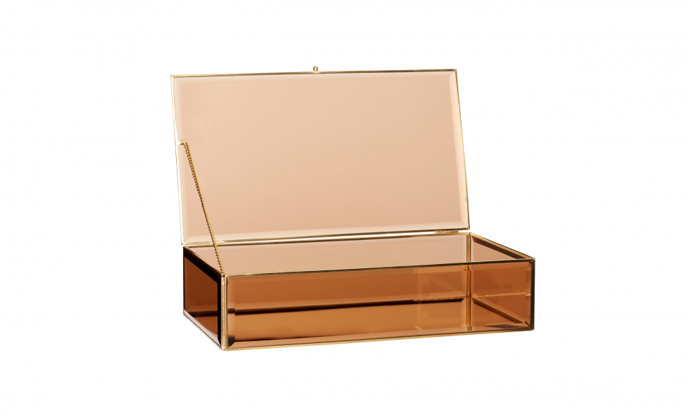 TINT Frvaringslda 2 Set Brun/Mssing i gruppen Jul / Julklappar under 1500 hos SoffaDirekt.se (151202)