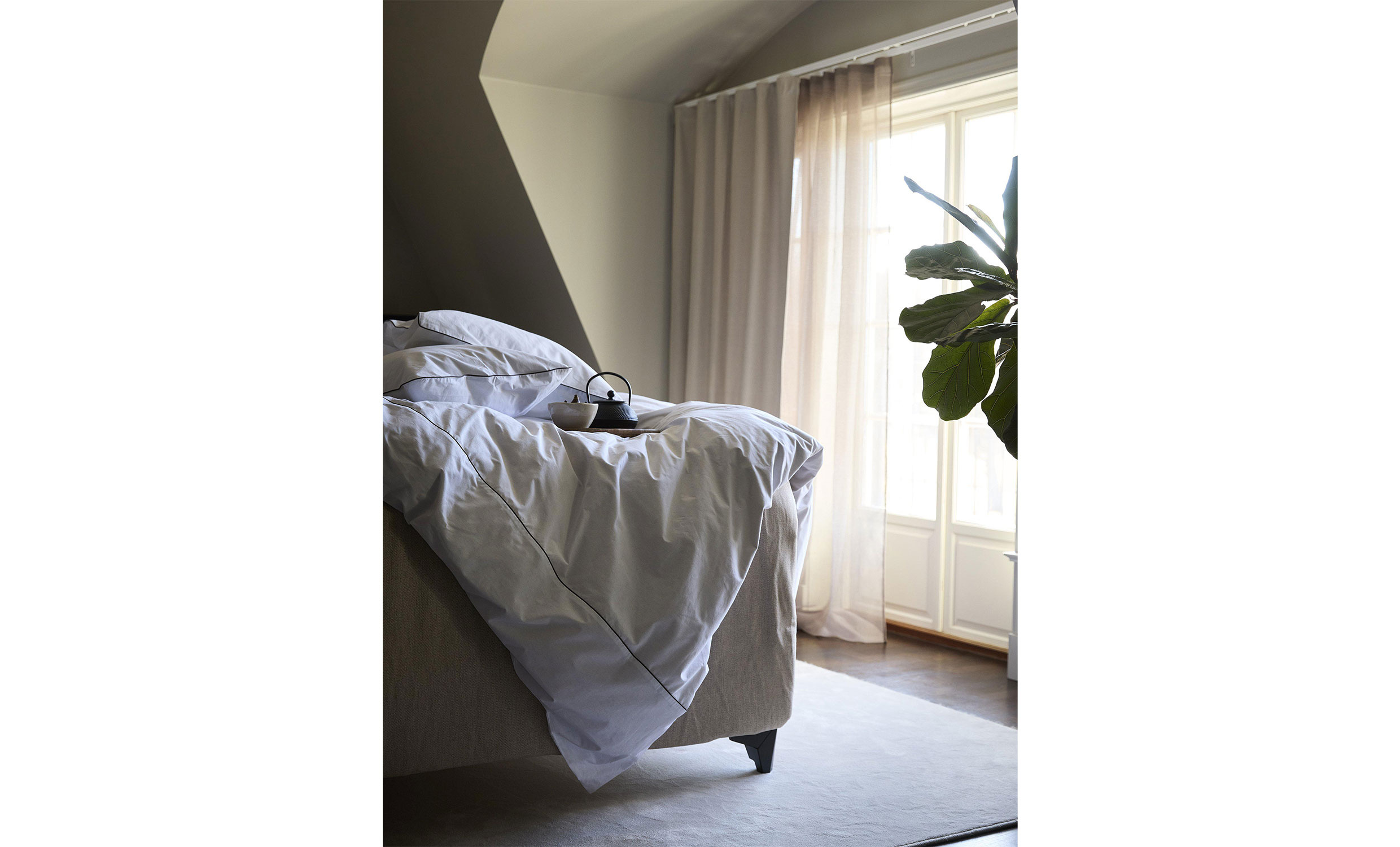 CARLTON Bddset Kingsize Vit