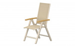 Byt till bild nr 1 (PAZ Positionsstol Beige/Teak)