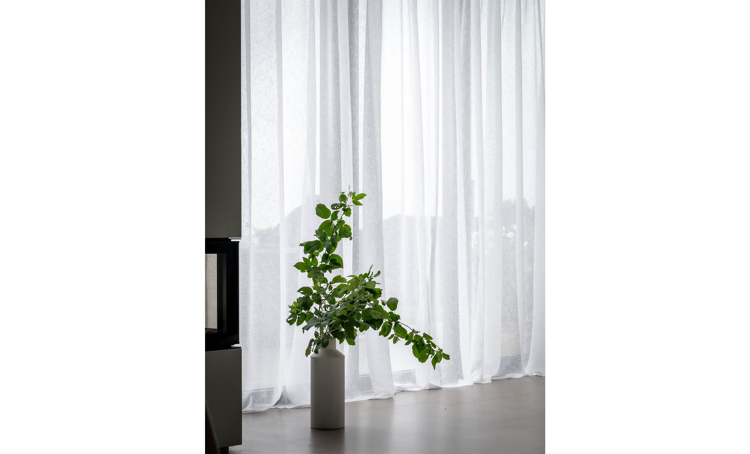 DIANA Gardin 2P Vit 140x280