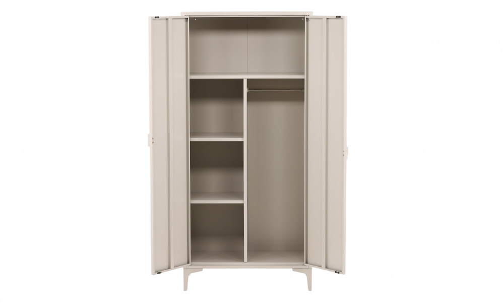 BRITT Garderob 85x183 Beige i gruppen Vardagsrum / Frvaringsmbler hos SoffaDirekt.se (15622-250)