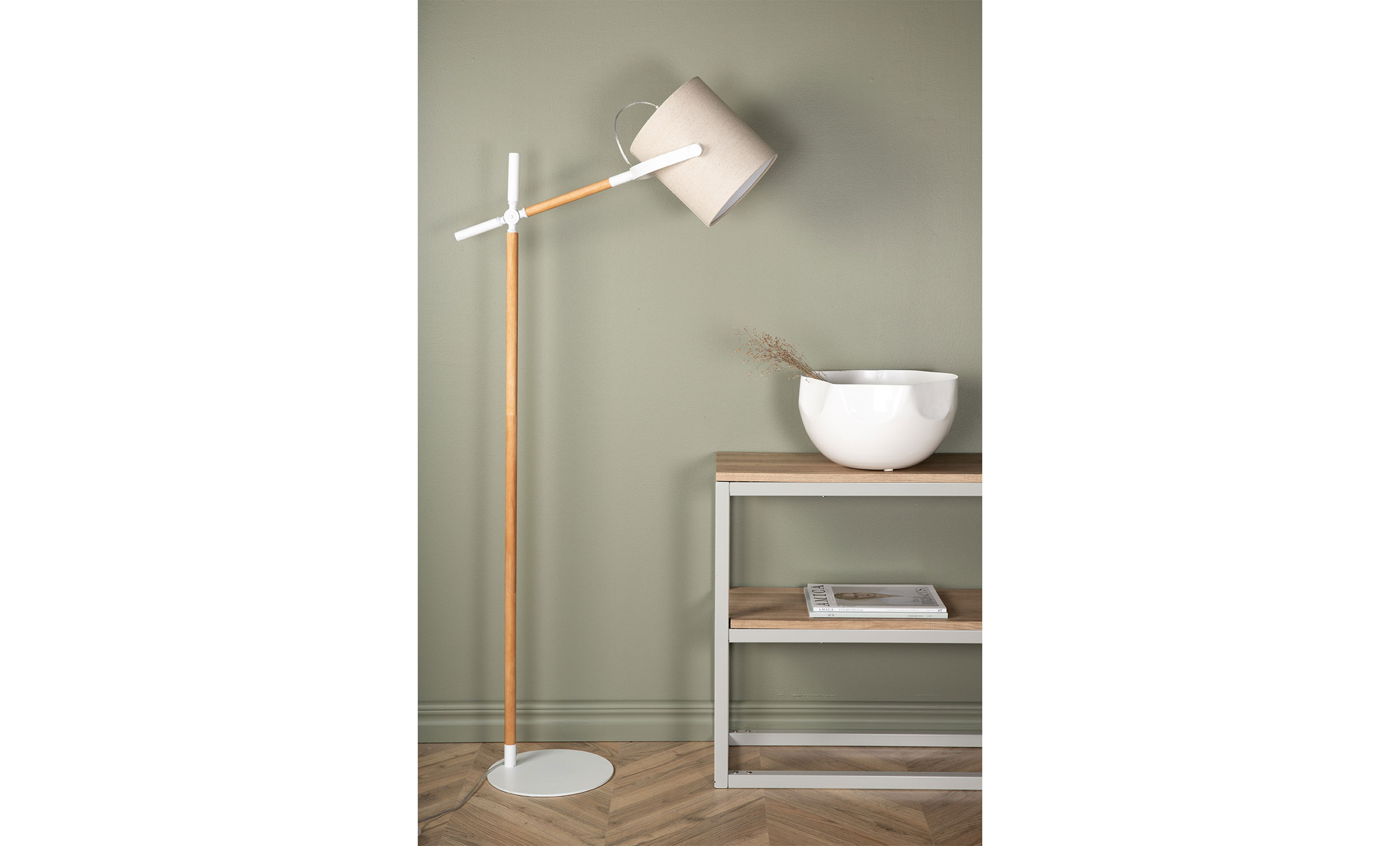 ELLIE Golvlampa Beige