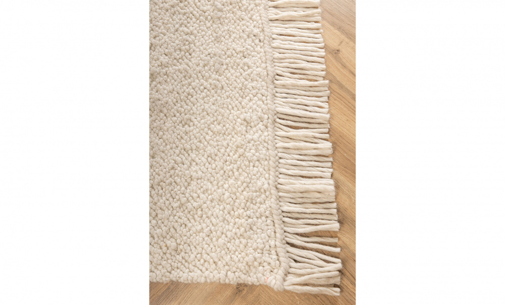 BELMA Ullmatta 300x400 Vit i gruppen Mattor & Textil / Mattor / Ullmattor & Rllakan hos SoffaDirekt.se (15681-120)