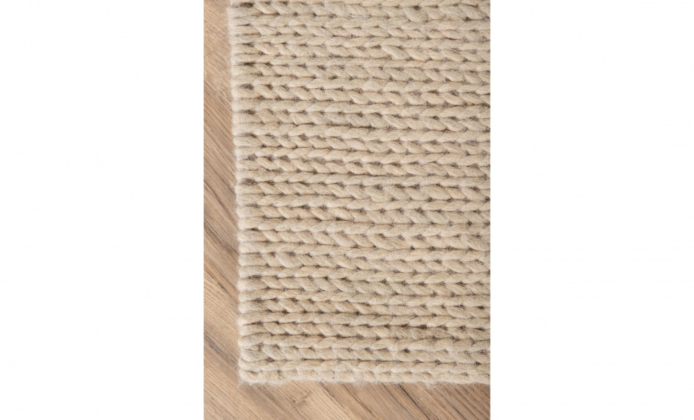 MIKE Ullmatta 250x350 Vit i gruppen Mattor & Textil / Mattor / Ullmattor & Rllakan hos SoffaDirekt.se (15700-225)