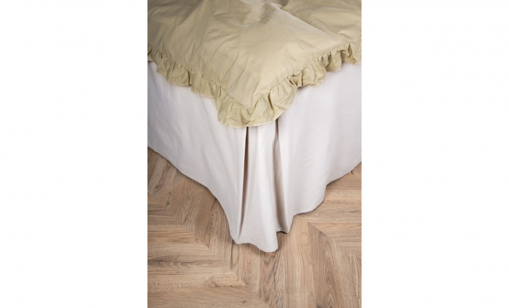 FLORA Bddset Kingsize Sand i gruppen Sovrum / Sovrumstextil / Sngklder hos SoffaDirekt.se (16014-502)