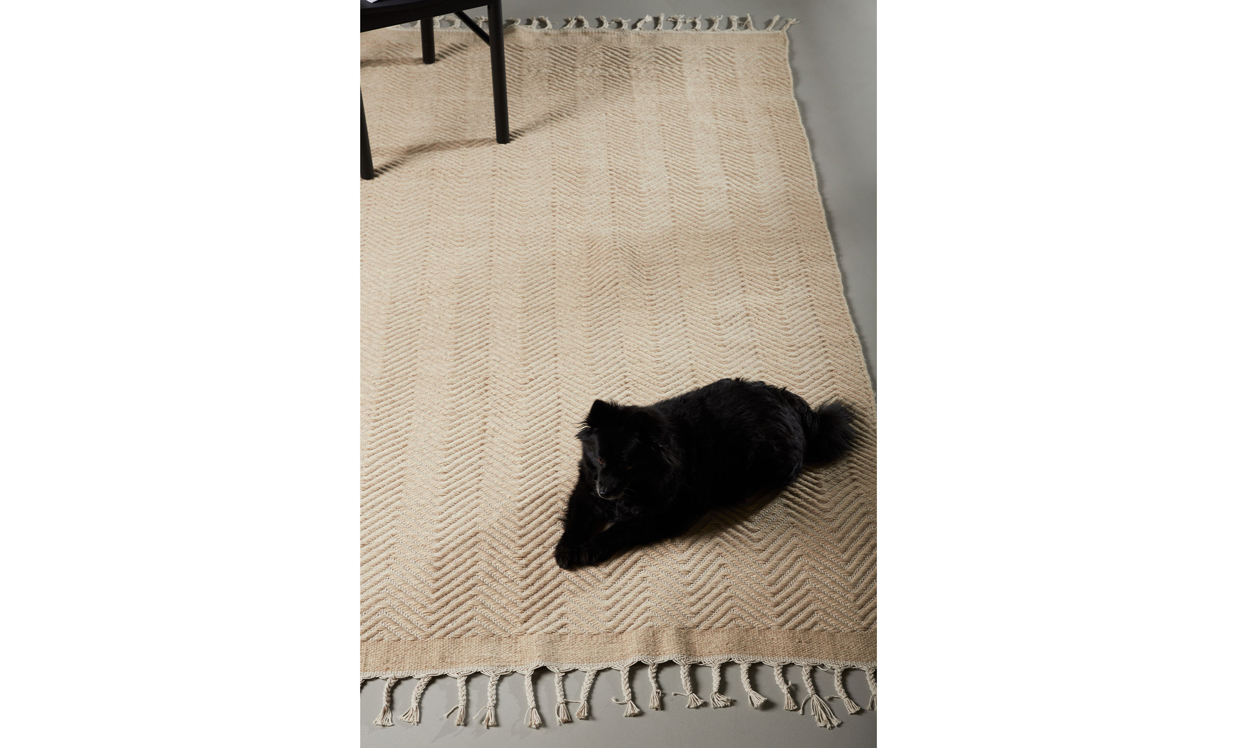 LYDIA Ullmatta 203x300 Beige