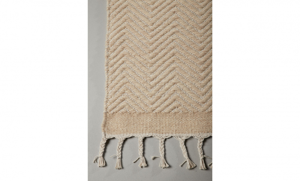 LYDIA Ullmatta 203x300 Beige i gruppen Mattor & Textil / Mattor hos SoffaDirekt.se (16051-101)
