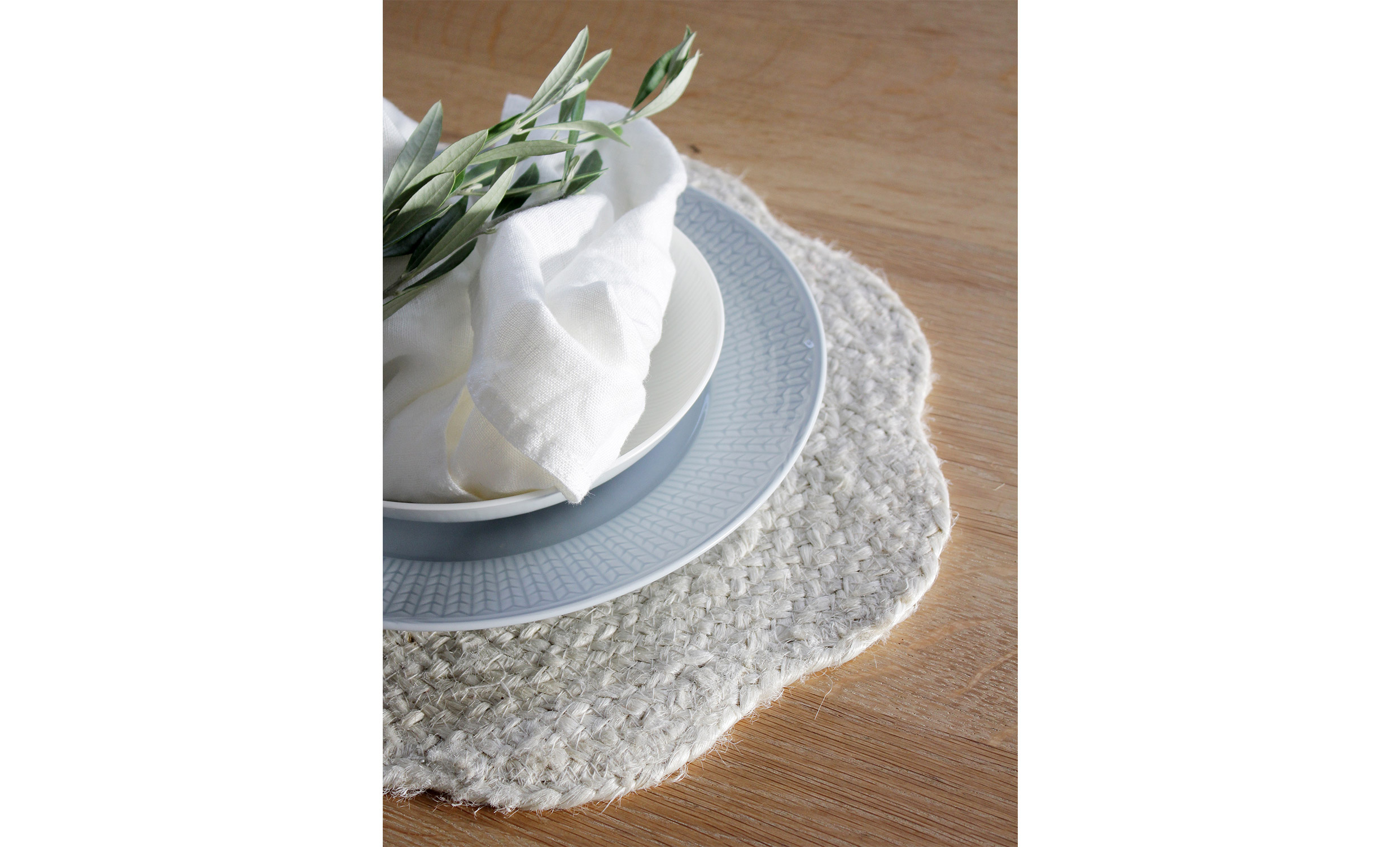 EKDAL Tablett Offwhite