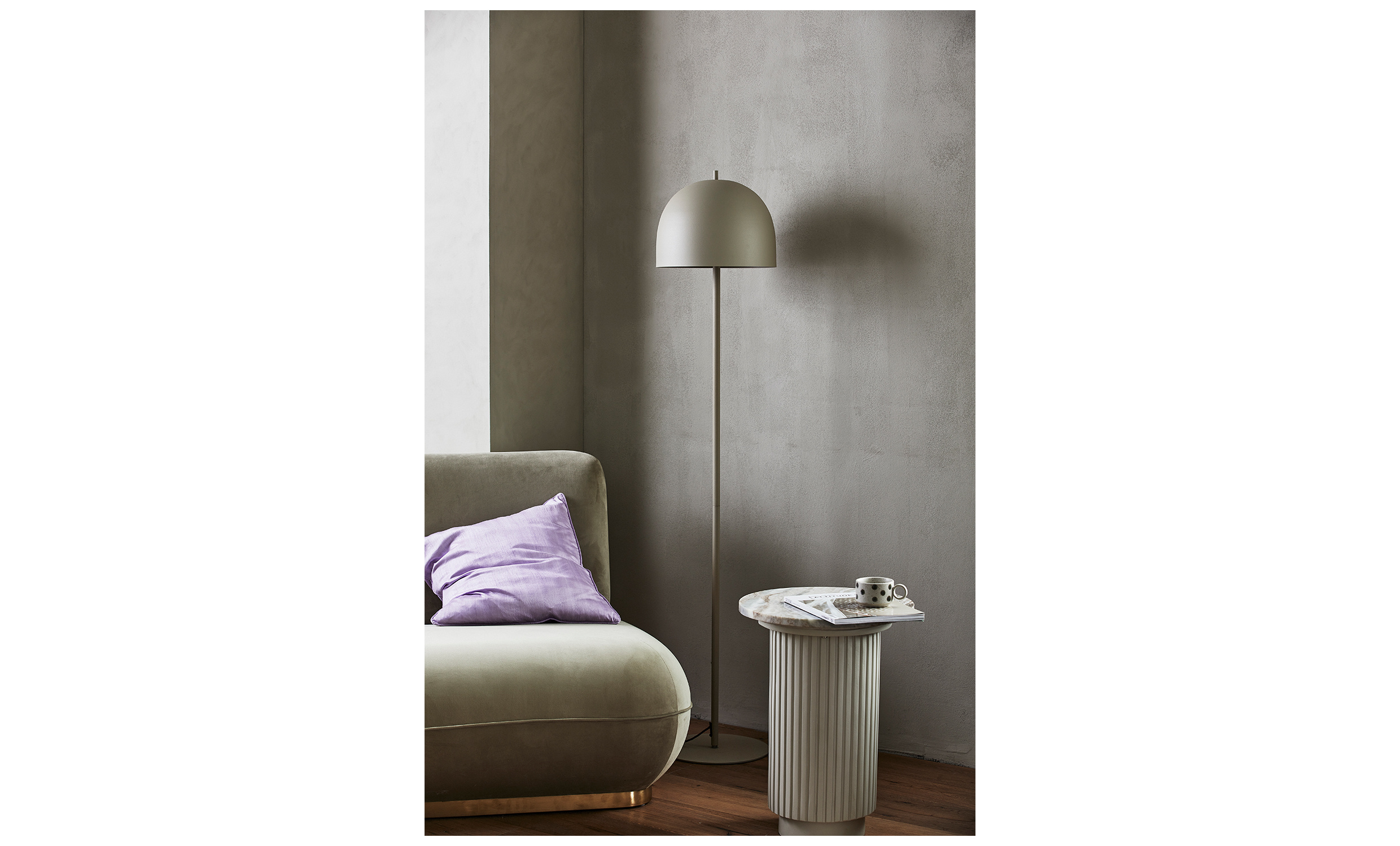 GLOW Golvlampa Beige