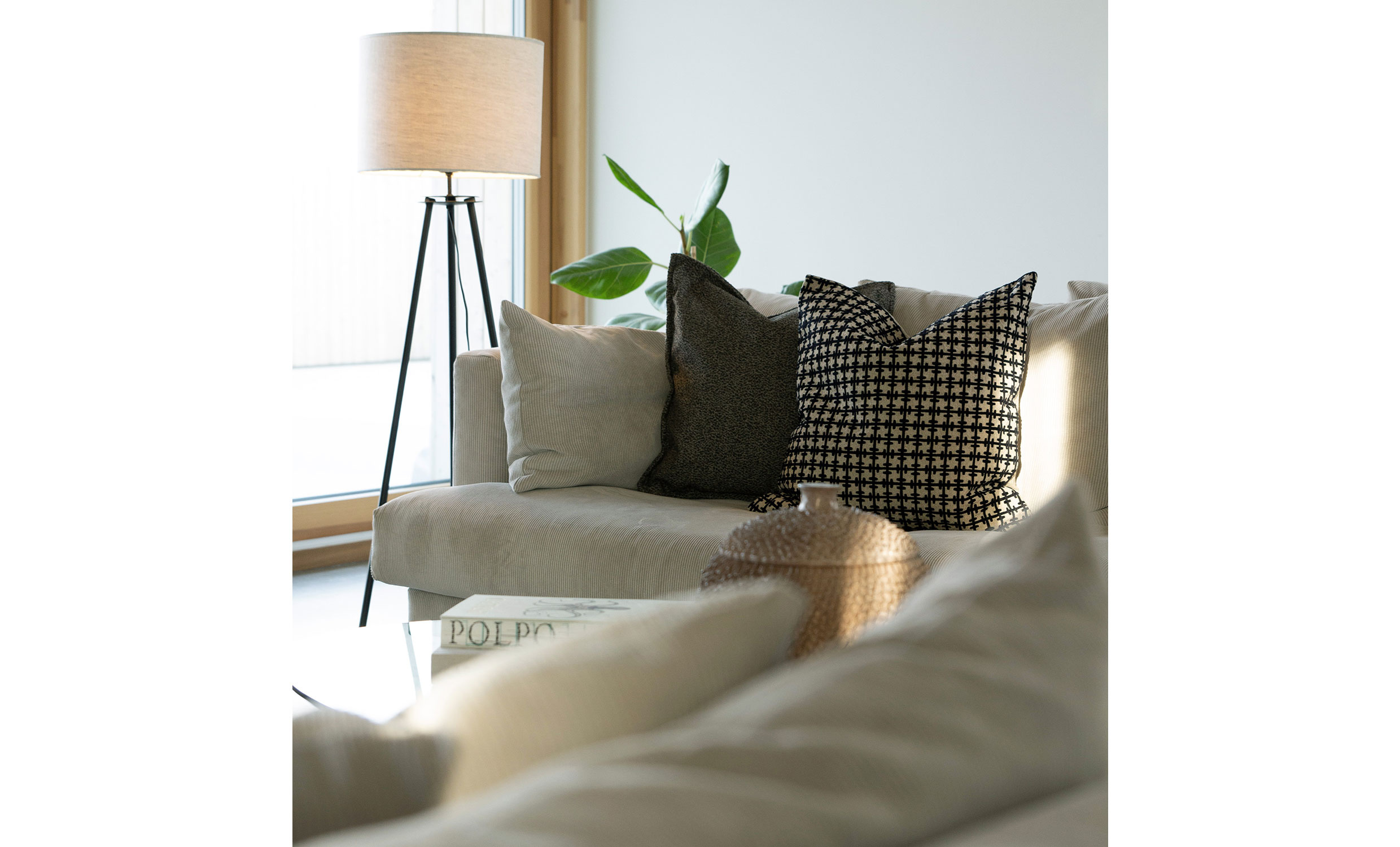 HELLA Kuddfodral 45x45 Brun