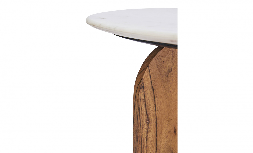 SOFFBORD Tr/Marmor D50 i gruppen Vardagsrum / Soffbord hos SoffaDirekt.se (1639-A)