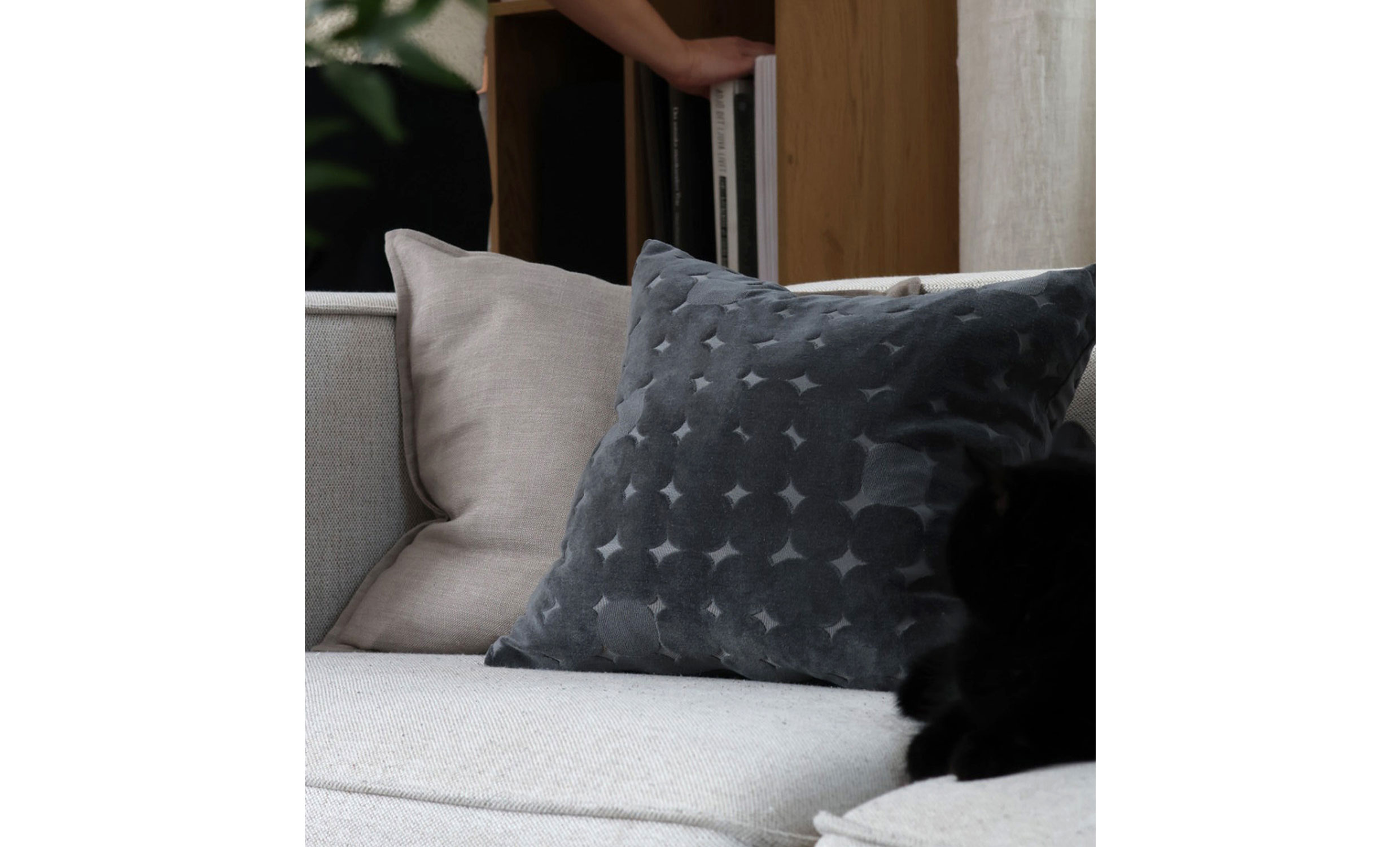 MILA Kuddfodral 45x45 Gr�