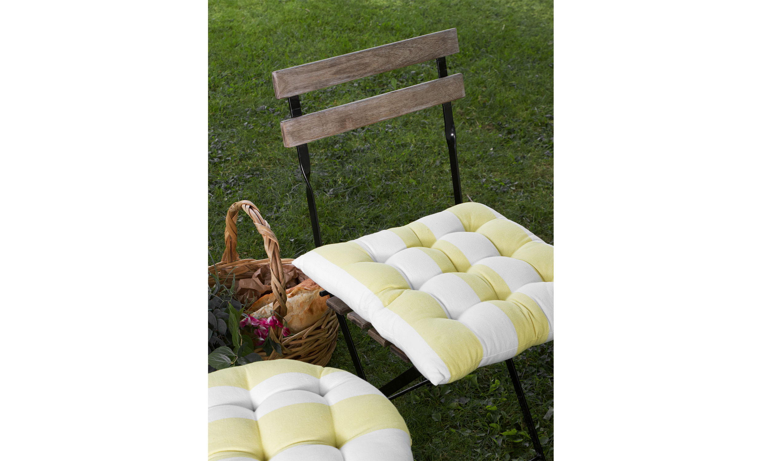 LOUISE Stolsdyna Gul