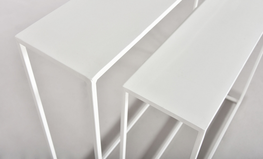FERRO Konsolbord Vit i gruppen Vardagsrum / Frvaringsmbler / Hyllor hos SoffaDirekt.se (1802138-W)