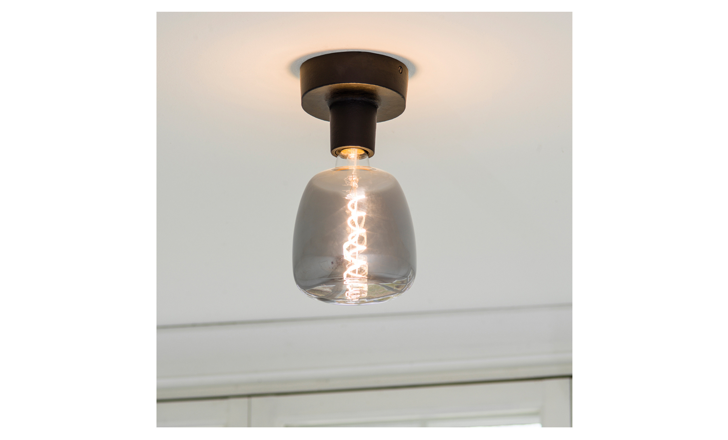 ELECT BONO LED Smoke E27 4W 140mm