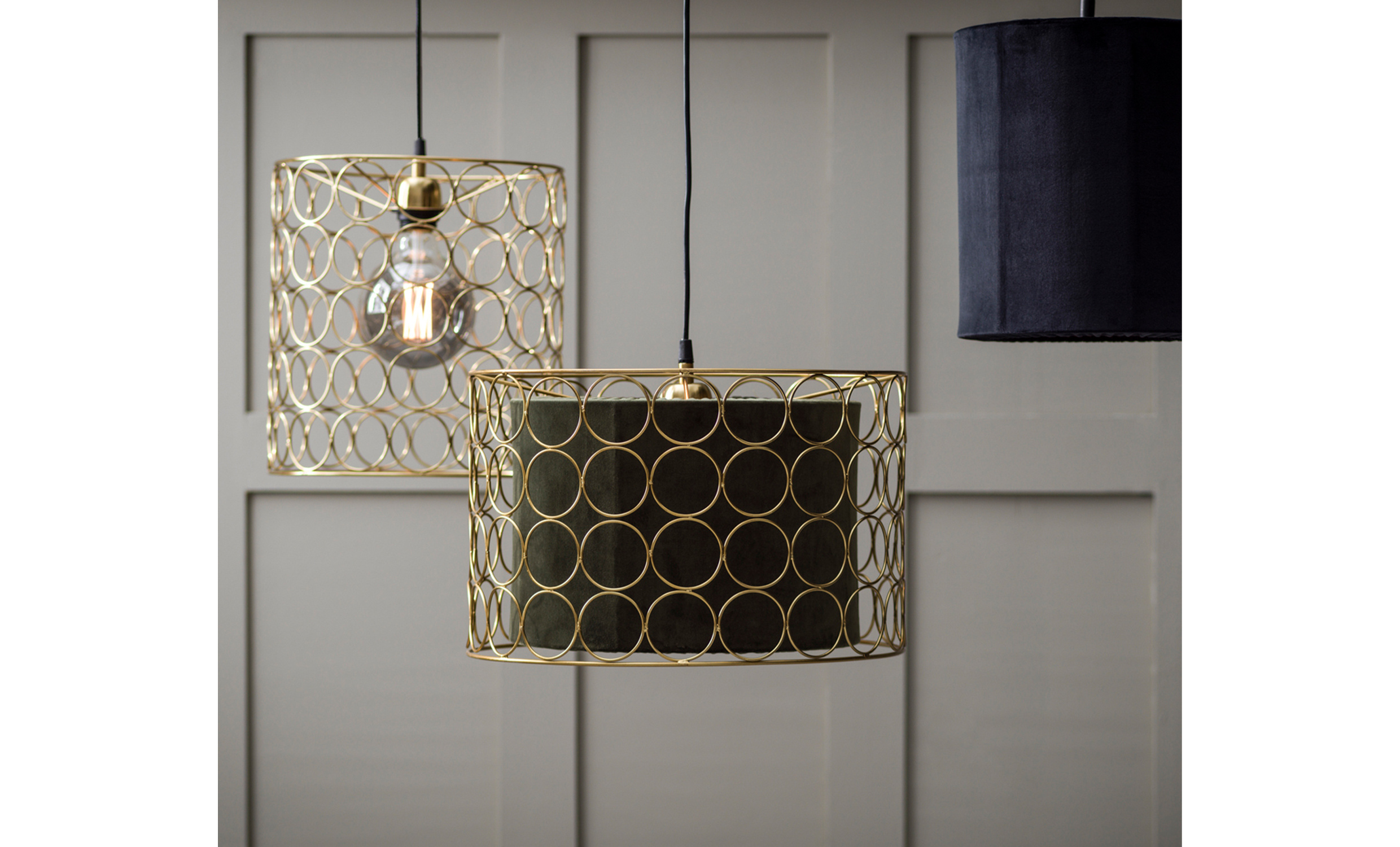 RING Taklampa Krom 50 cm