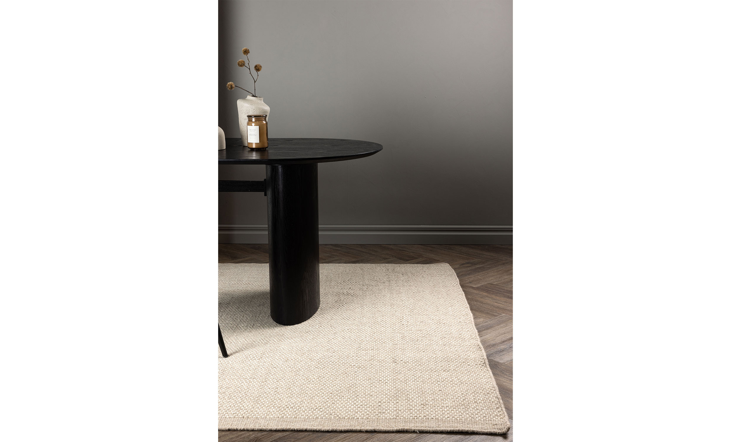 VINCENT Bomullsmatta 160x230 Beige