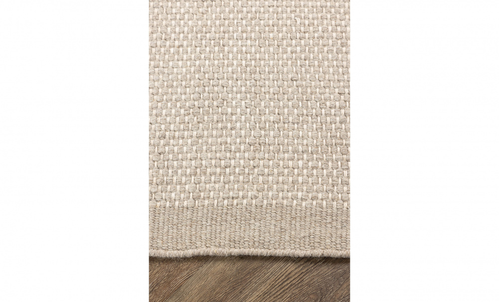 VINCENT Bomullsmatta 160x230 Beige i gruppen Mattor & Textil / Mattor / Bomullsmattor hos SoffaDirekt.se (19974-102)
